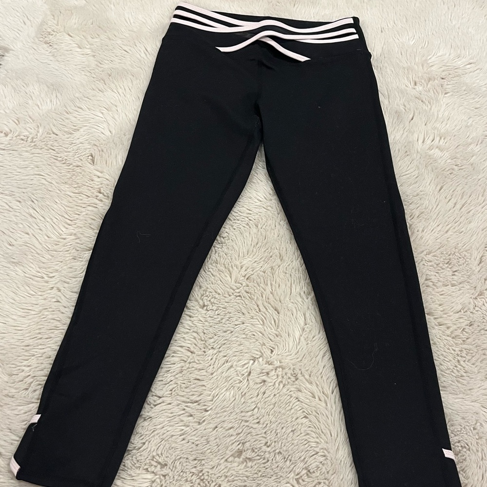 Zella Girls Black and Pink Leggings